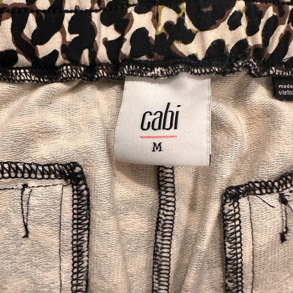 Cabi Spotted Jogger, Size Medium - image 2